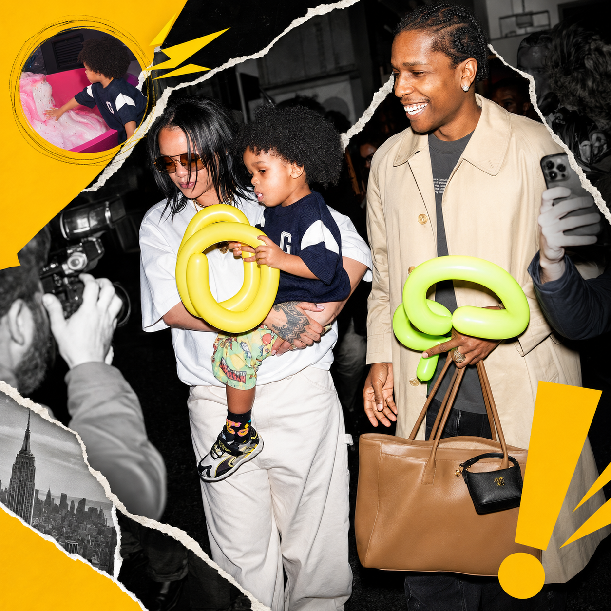 Rihanna and A$AP Rocky’s RZA Birthday Party
