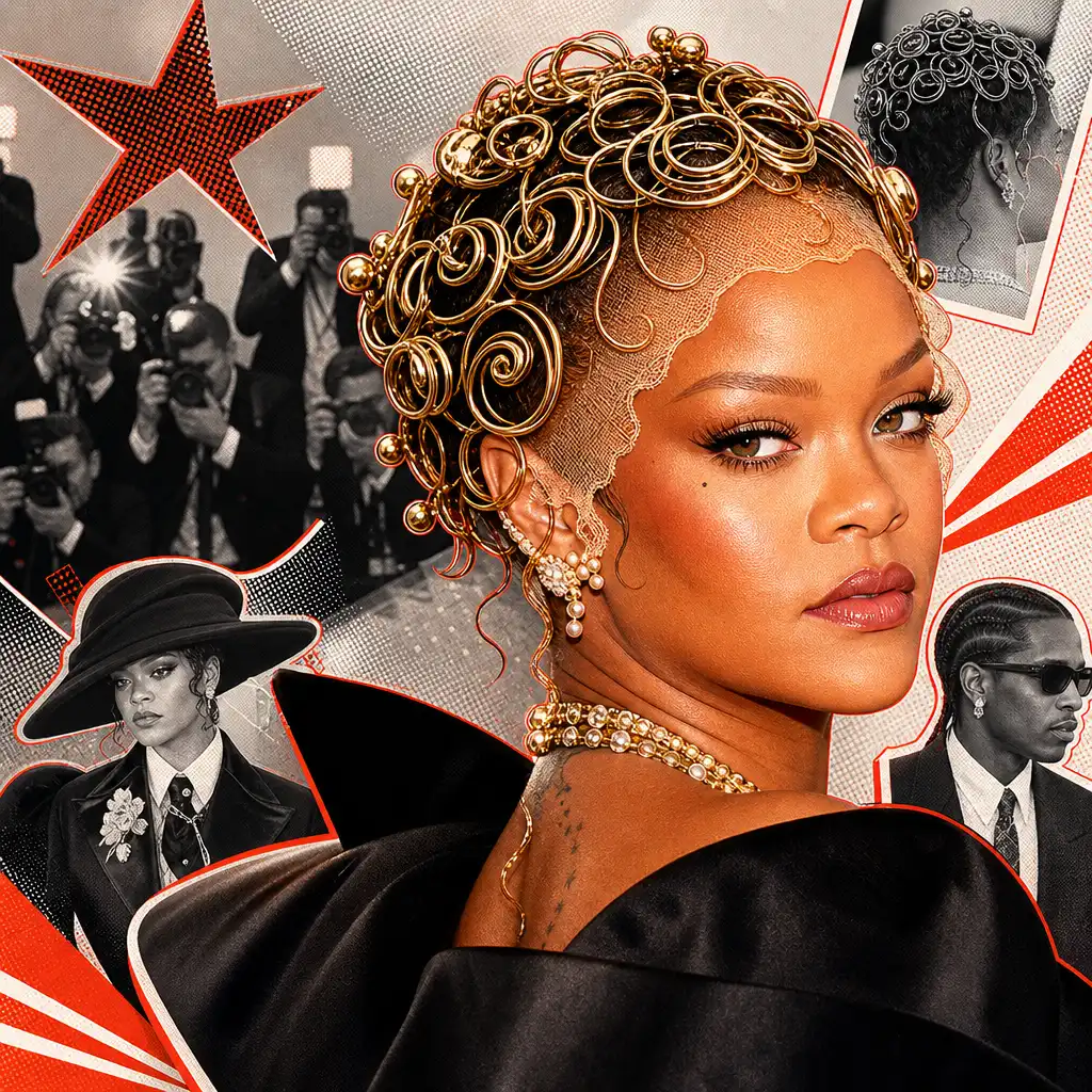 Rihanna’s Met Gala Hair Was Metal by Design
