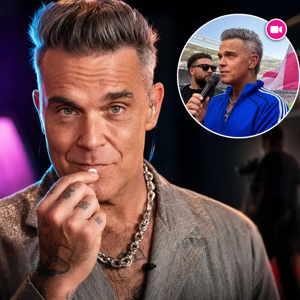 Robbie Williams’ World Cup Moment Explained