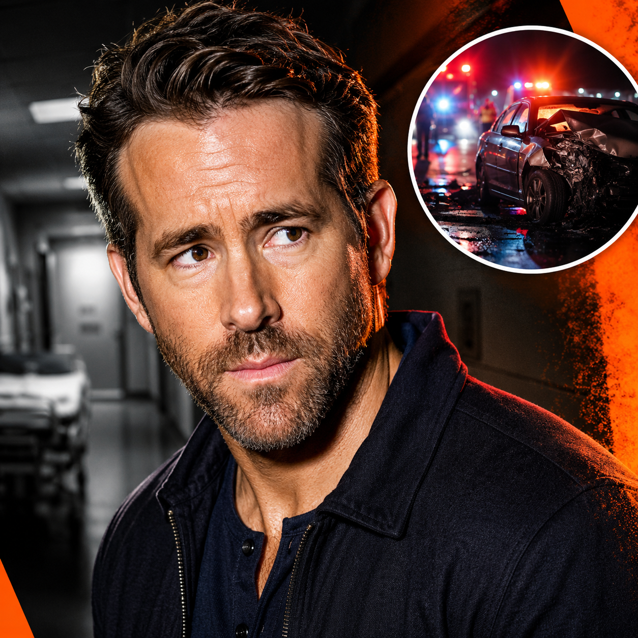 Ryan Reynolds Hospitalization After Crash
