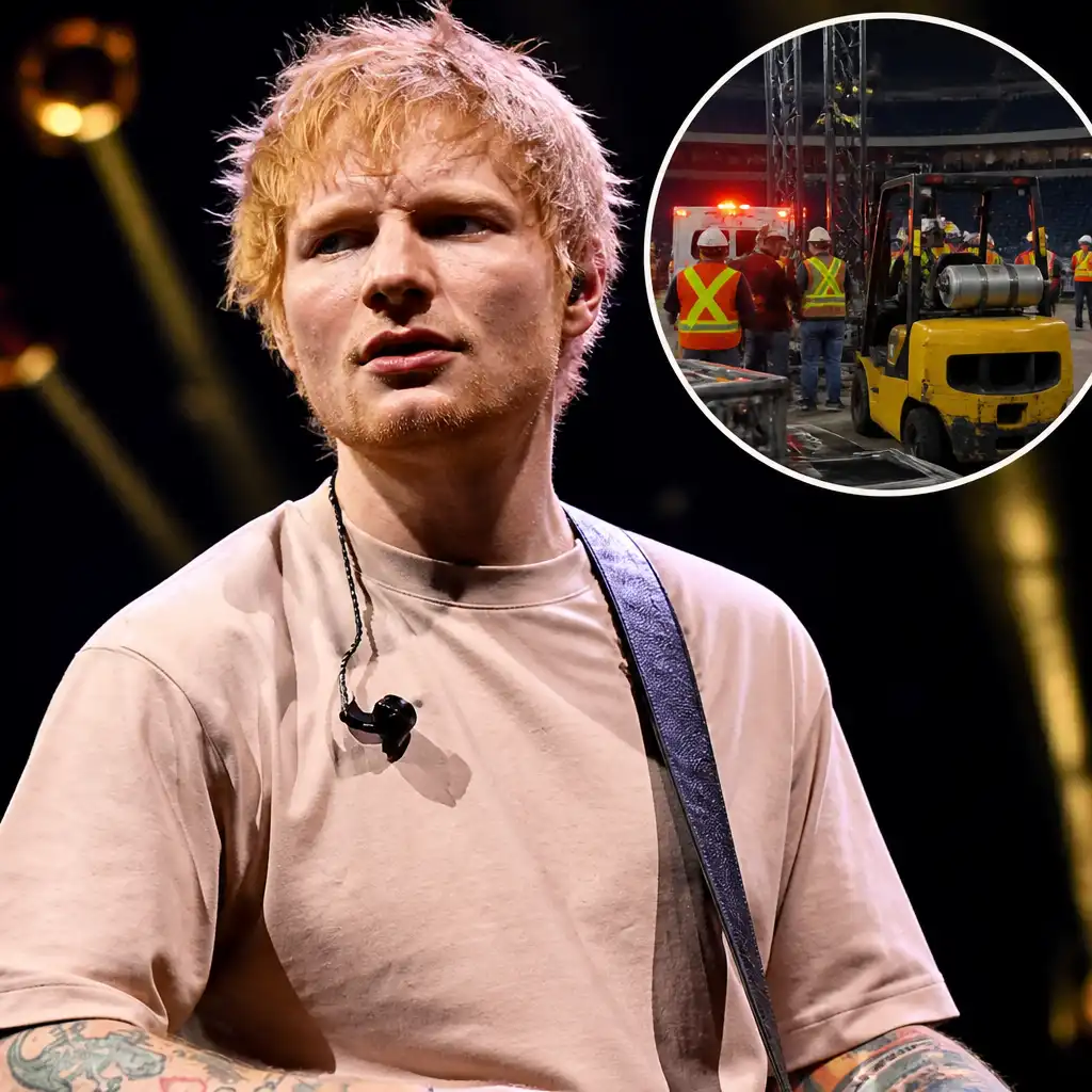 Six Hurt in Ed Sheeran Detroit Concert Accident