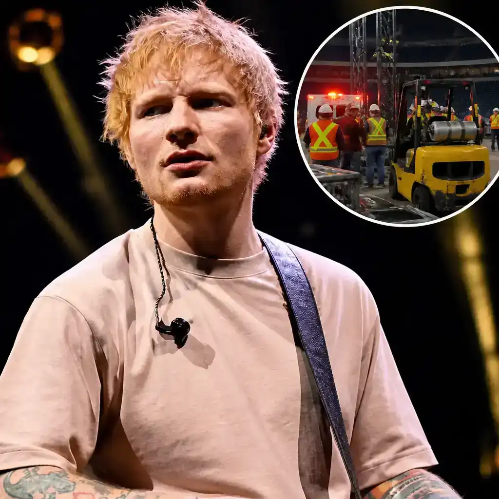 Six Hurt in Ed Sheeran Detroit Concert Accident