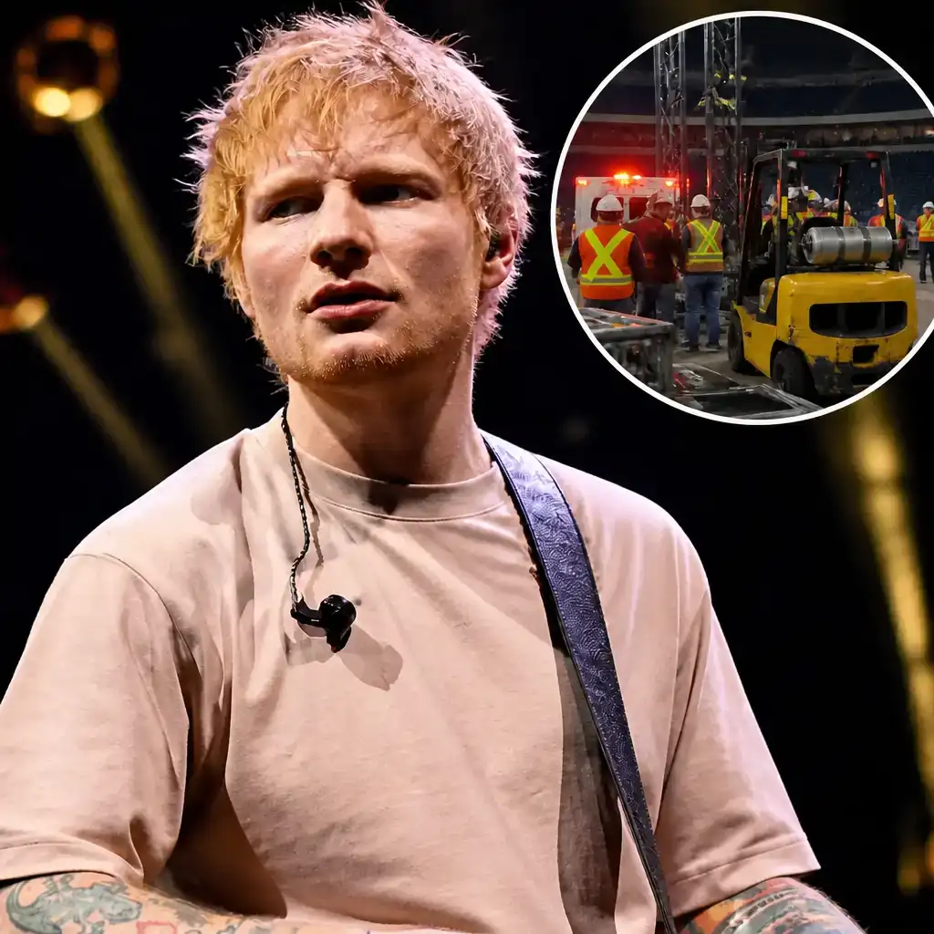 Six Hurt in Ed Sheeran Detroit Concert Accident