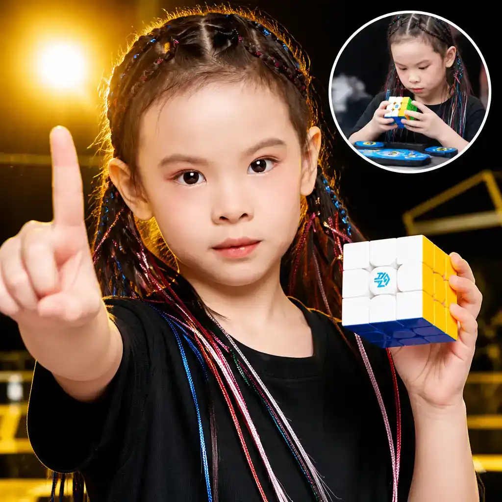 Six-Year-Old Breaks Rubik’s Cube World Record Twice