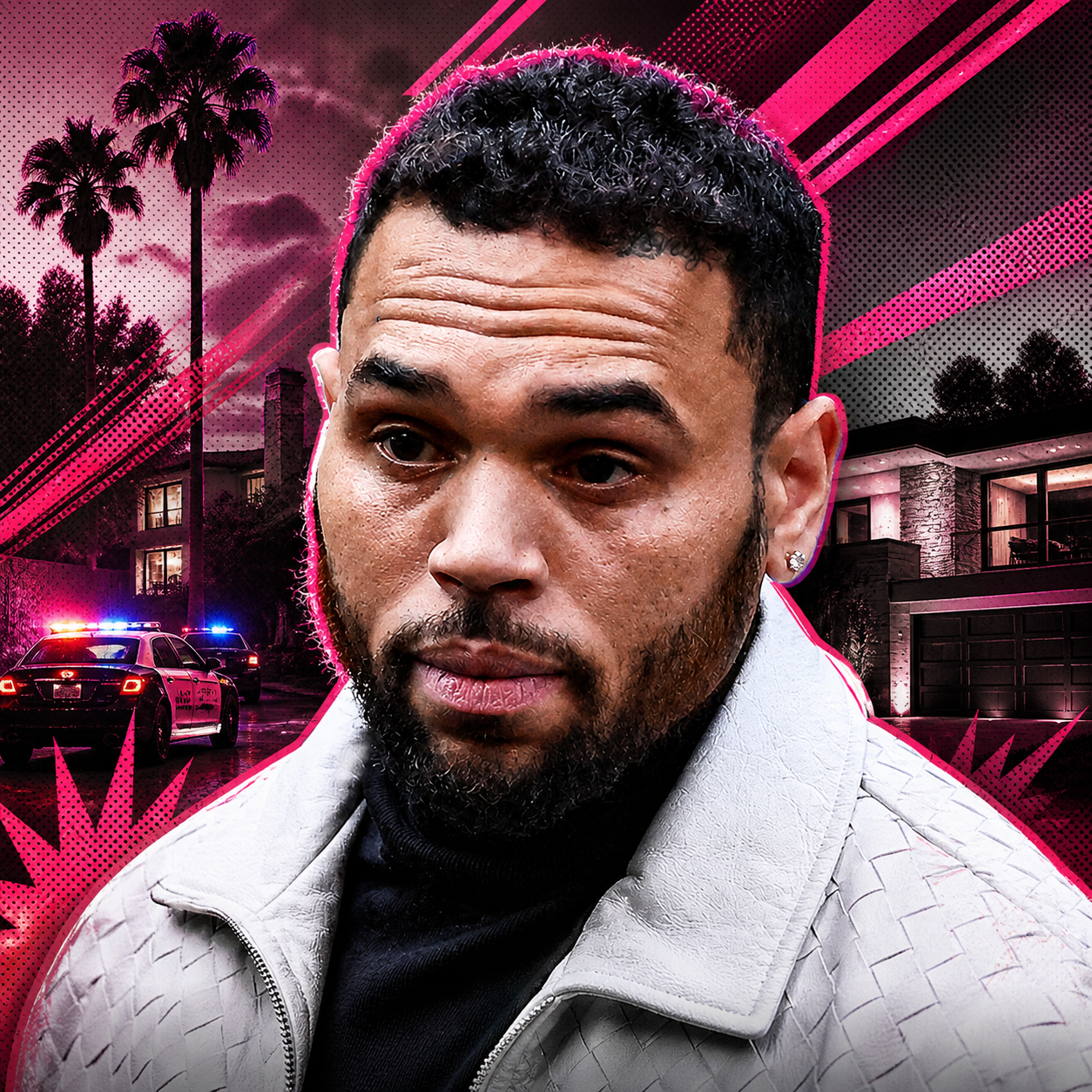 Suspect Arrested After Shots Fired Outside Chris Brown’s Los Angeles Home