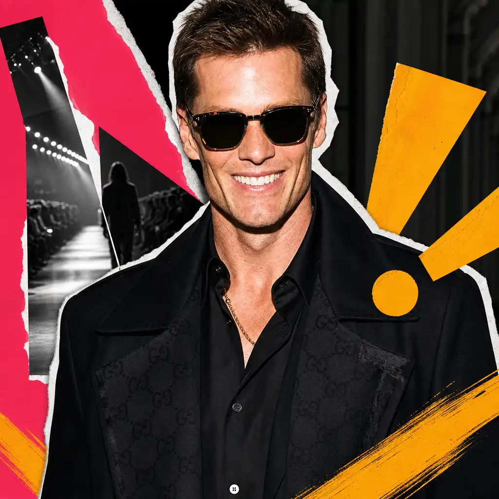 Tom Brady Makes His Runway Debut