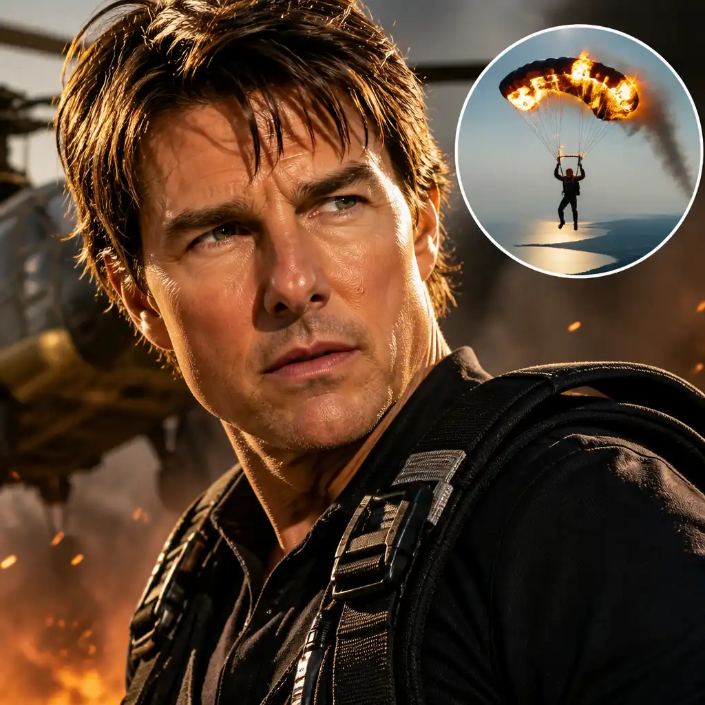 Tom Cruise Set Himself on Fire 16 Times for This Record