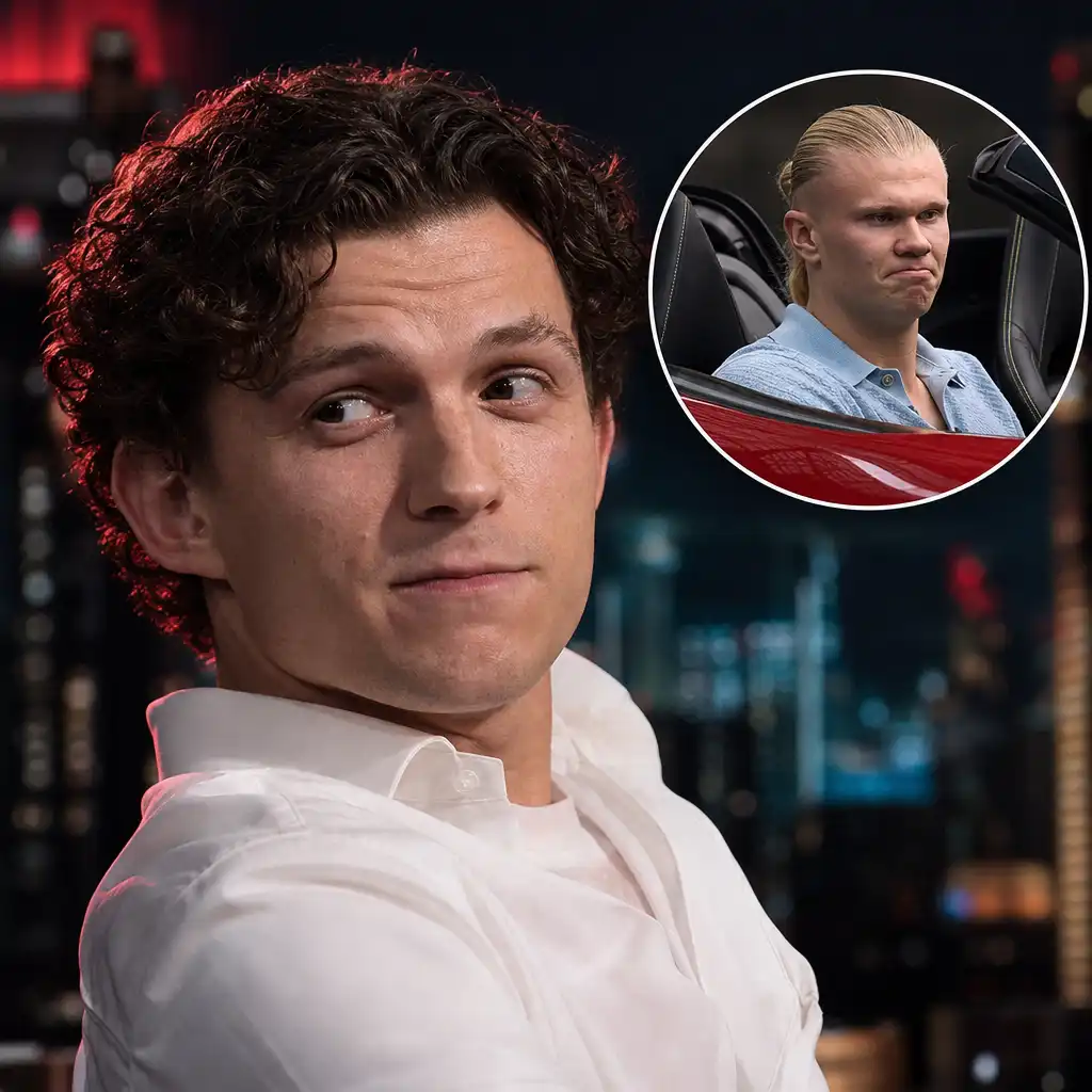 Tom Holland and Erling Haaland Missed Connection