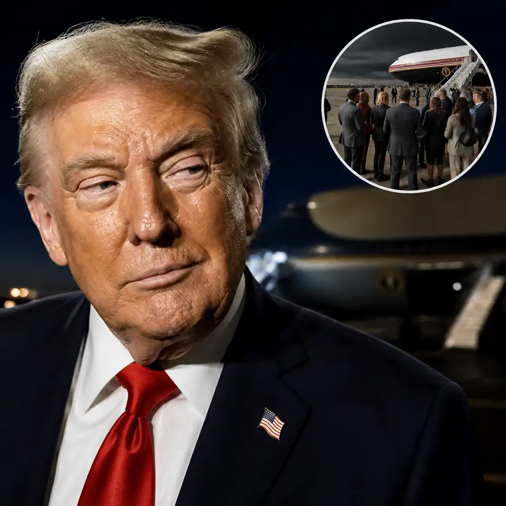 Trump Plane Switch Raises Press Safety Questions