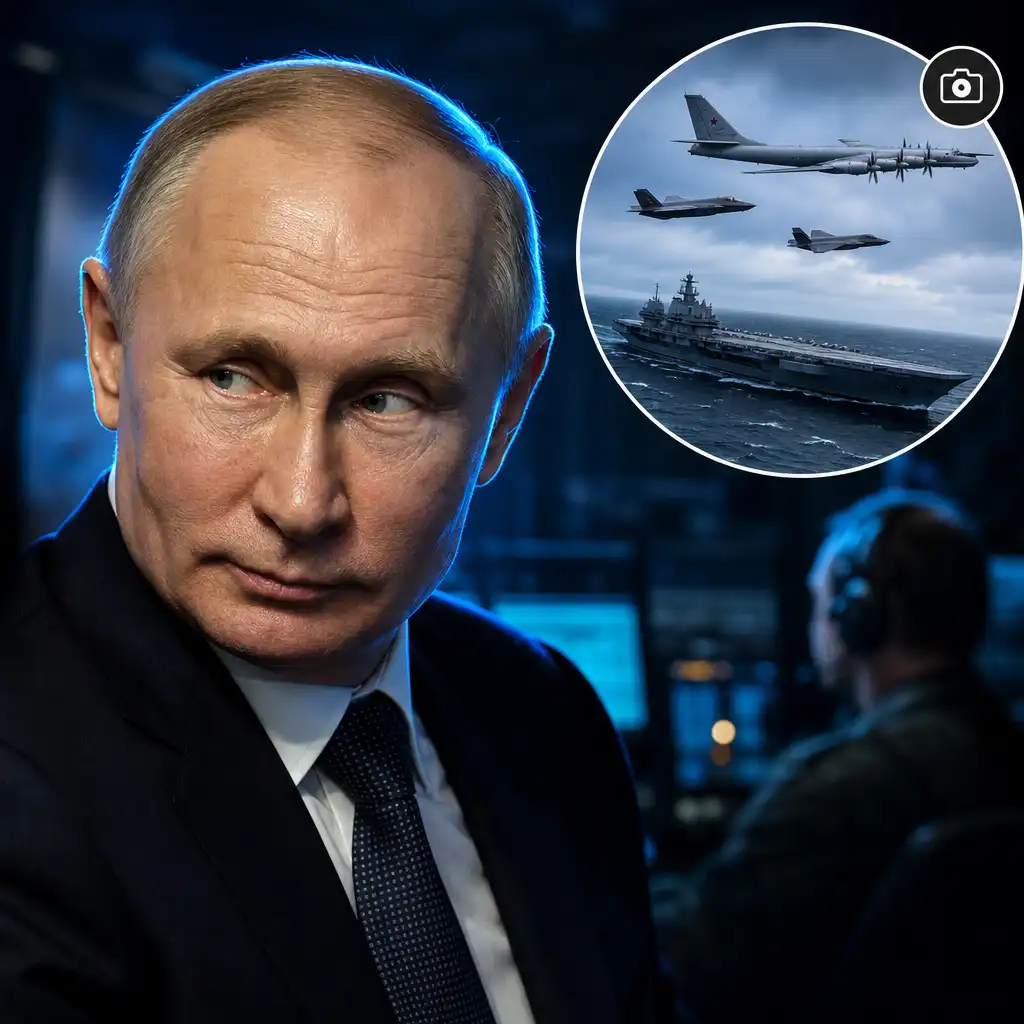 UK Jets Intercept Russian Plane Near Nato Carrier