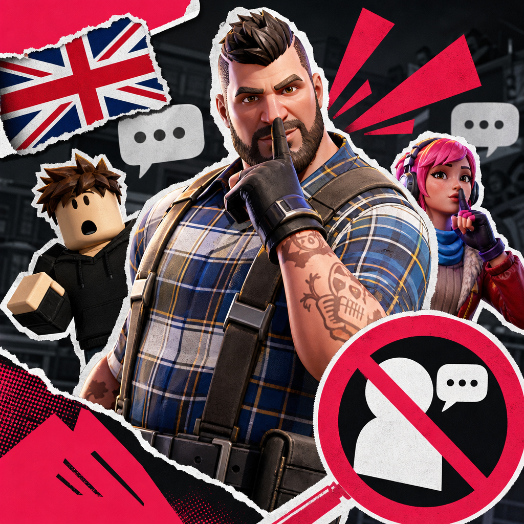 UK Weighs Child Chat Limits in Games