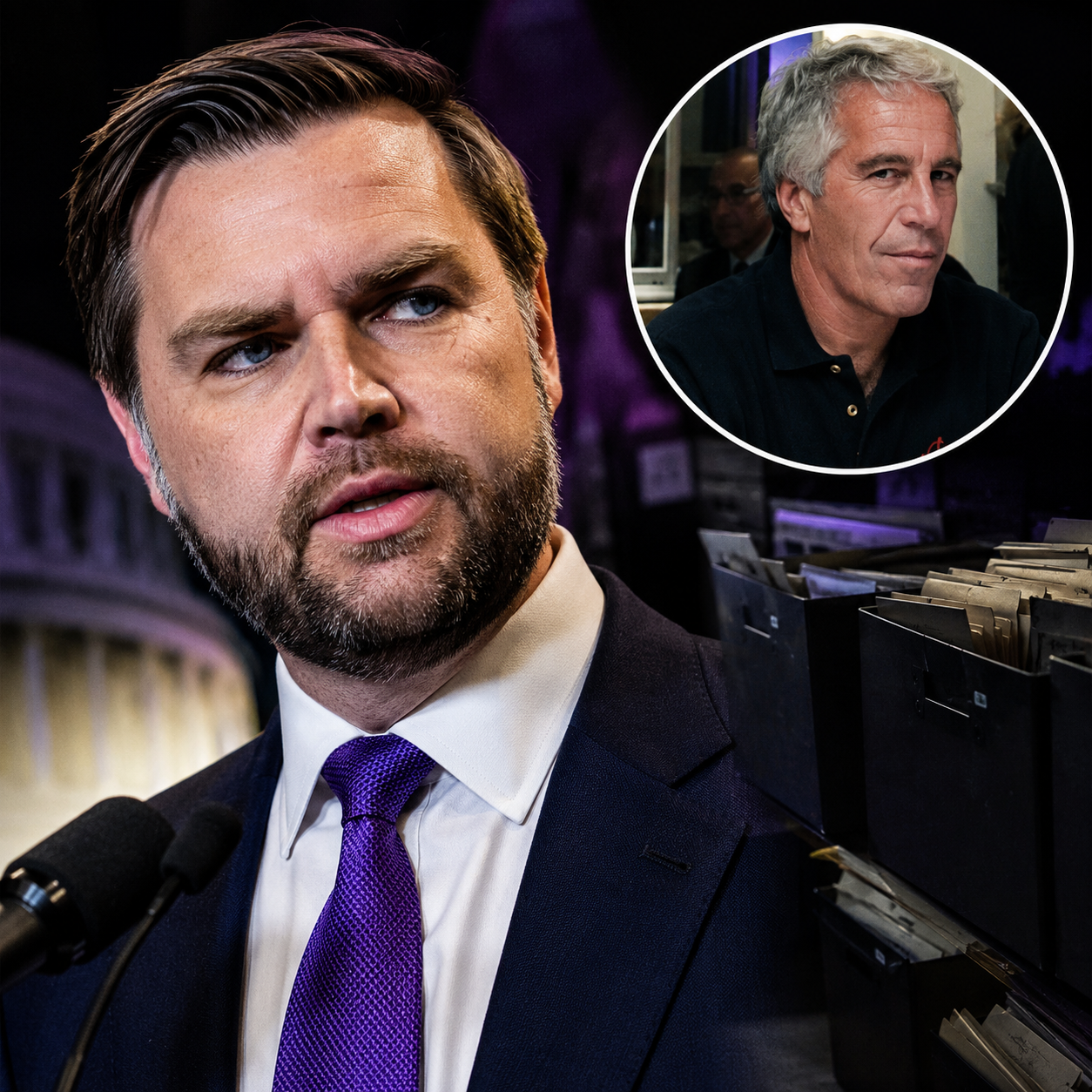 Vance Claims Epstein Intelligence Ties