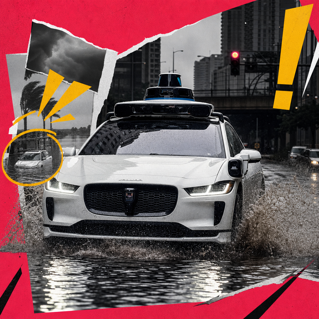 Waymo Recalls Robotaxis Over Flood Risk