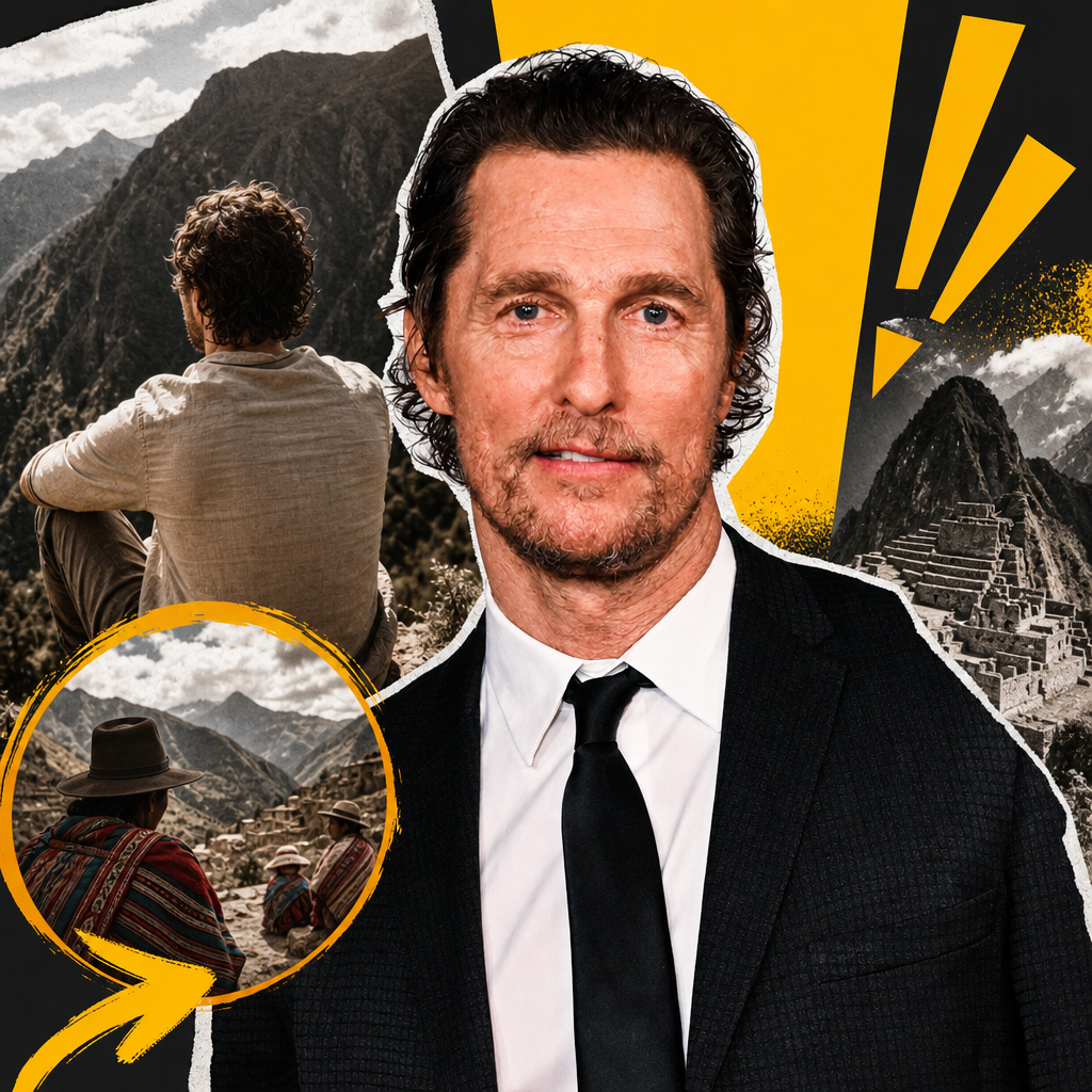 Why Matthew McConaughey Moved to Peru