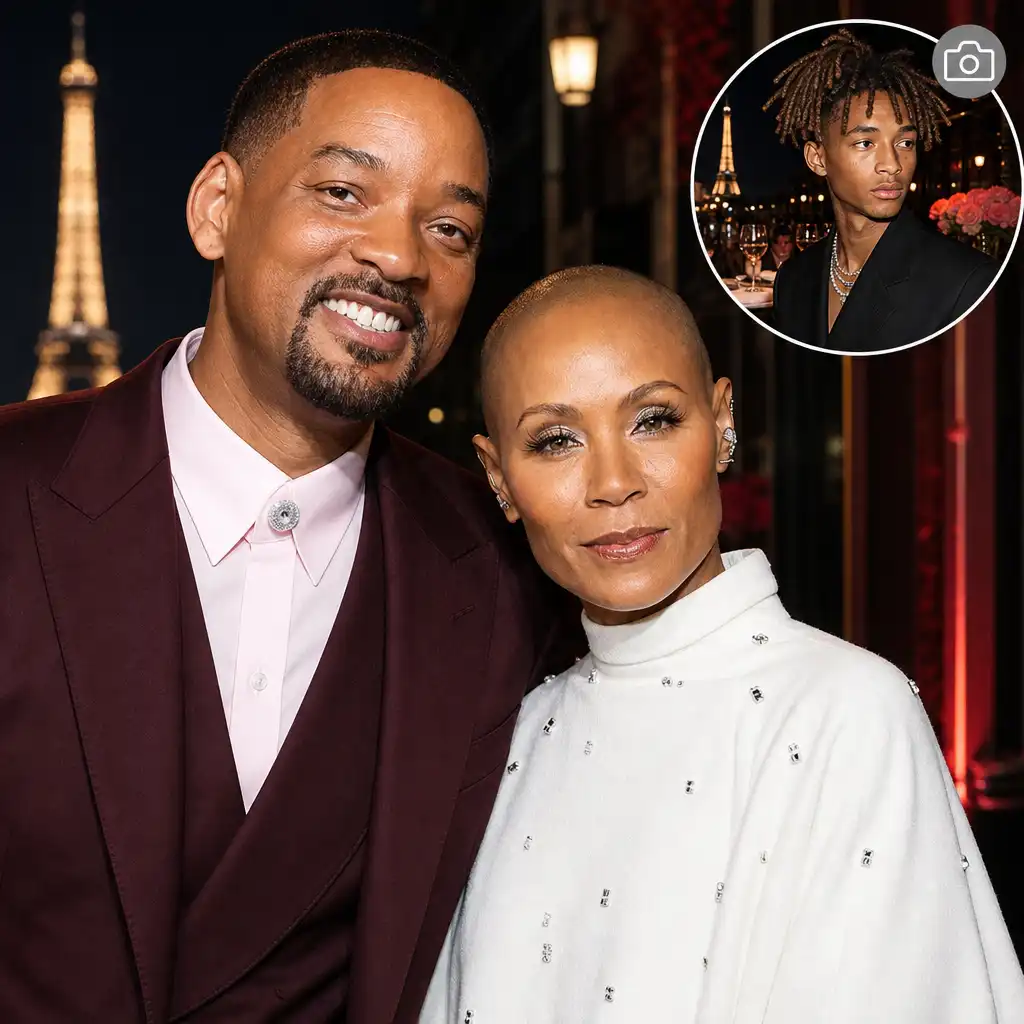 Will Smith and Jada Pinkett Smith Hit Paris