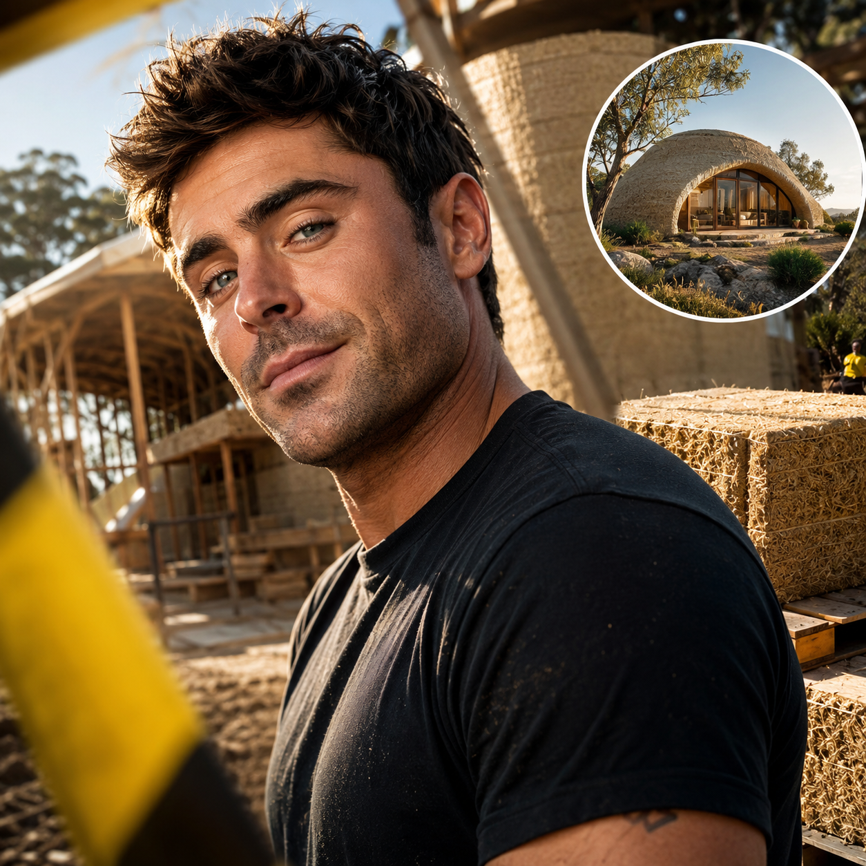 Zac Efron Hemp Home Breaks Ground