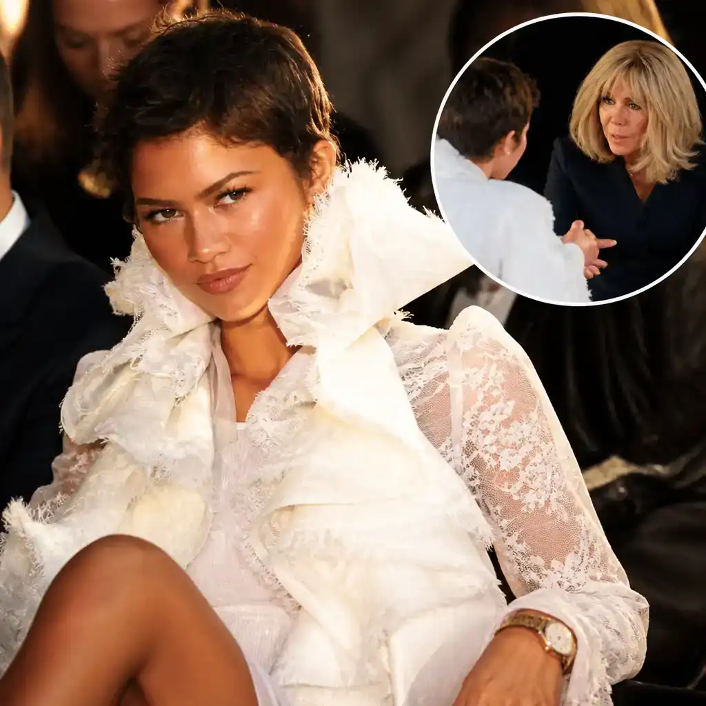 Zendaya’s Seated Greeting Starts Etiquette Row