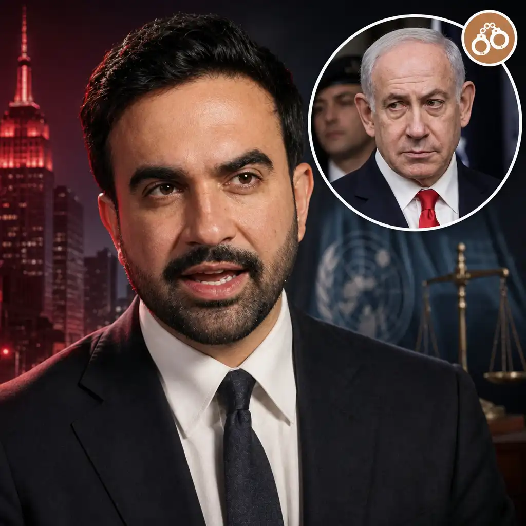 Zohran Mamdani Calls for Netanyahu Arrest